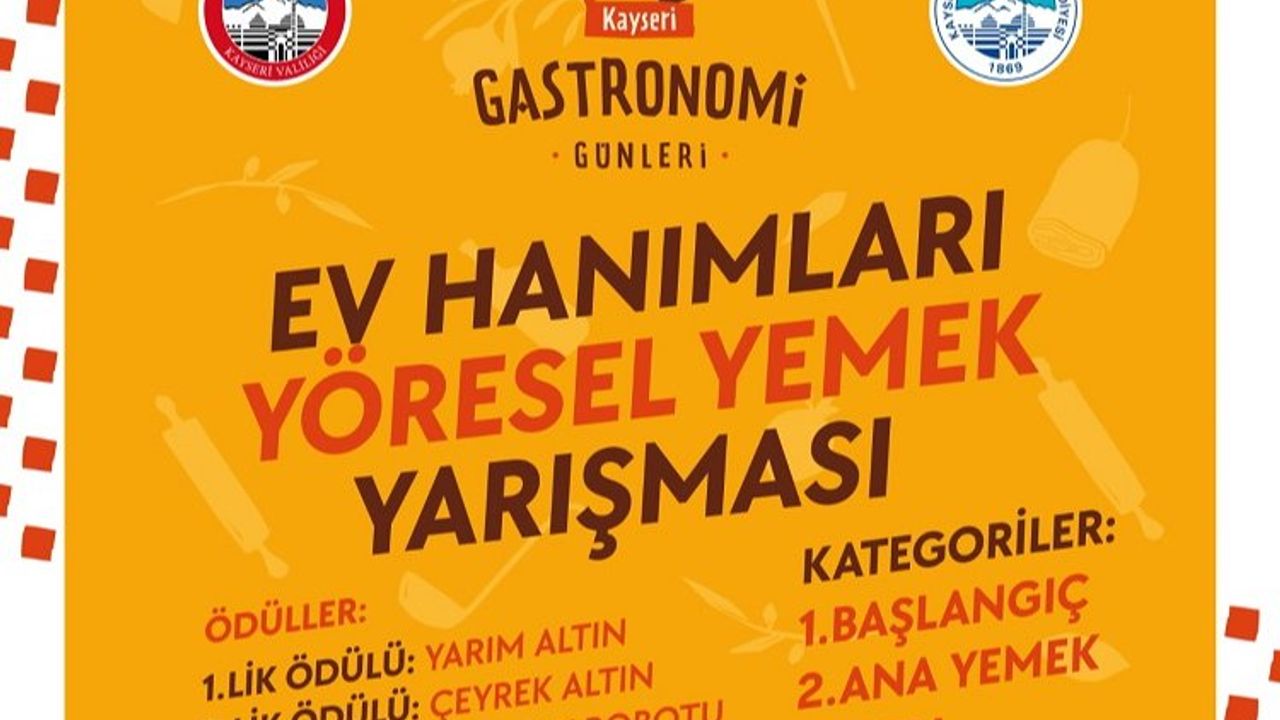 Recep Tayyip Erdoğan Millet Bahçesi'nde Gastronomi Günleri