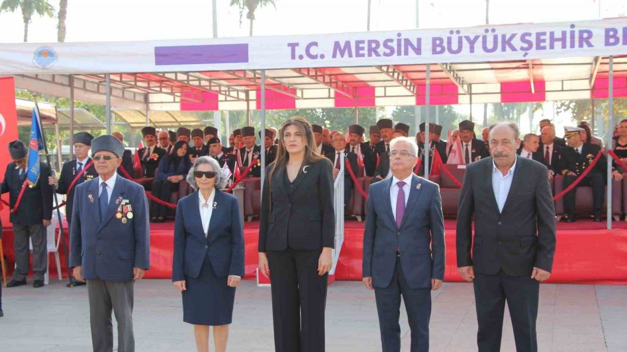 KKTC’nin kuruluşunun 40. yıl dönümü Mersin’de de törenle kutlandı