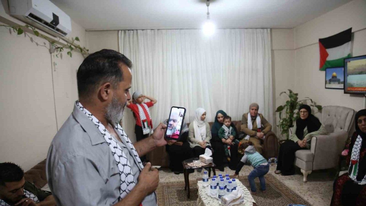Mersin’deki Filistinlilerin gözü kulağı Gazze’de