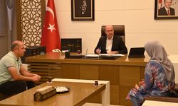 Konya Selçuklu'da vatandaşları makamında dinledi