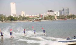 Mersin’de ilk kez düzenlenen ’Uluslararası Akdeniz Su Sporları Festivali’ coşkuyla başladı