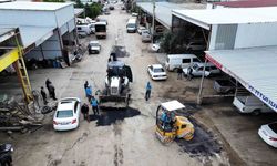 Silifke Sanayi Sitesi yolları bakıma alındı