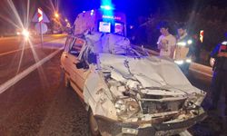 Otomobil, tıra arkadan çarptı, sürücü hayatını kaybetti