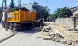 Akdeniz’de zarar gören sokaklar yenileniyor
