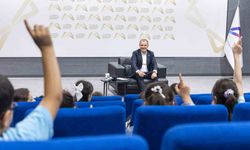 Başkan Seçer, çocukların sorularını yanıtladı