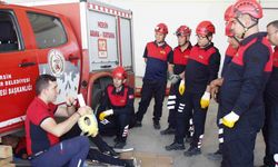 Mersin itfaiyesinden Ürgüp itfaiyesine eğitim