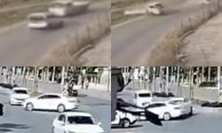 Mersin’de kaza anları kamerada: 1 ölü, 6 yaralı