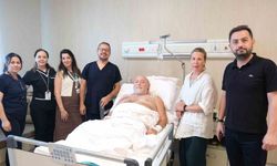 Rus hasta Mersin Şehir Hastanesi’nde sağlığına kavuştu