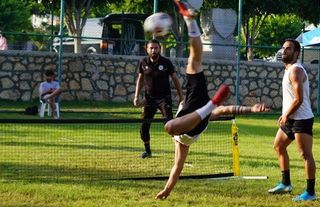 Mersin Erdemli'de Ayak Tenisi Turnuvası Sona Erdi