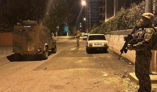 Mersin’de terör örgütlerine operasyon: 12 gözaltı kararı