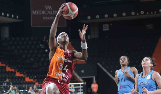 Kadınlar Basketbol Süper Ligi: Tarsus Spor: 57 - Galatasaray: 77