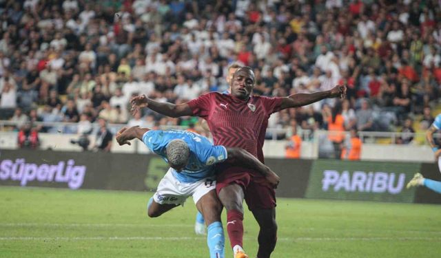 Trendyol Süper Lig: Hatayspor: 1 - Trabzonspor: 1 (Maç sonucu)