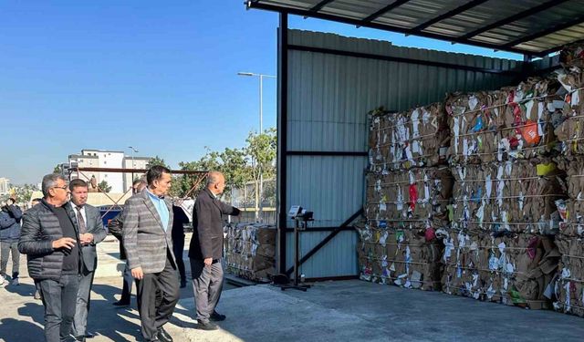 Yenişehir Belediyesi atık ayrıştırma tesisinin kapasitesini artırıyor