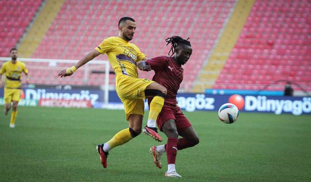 Trendyol Süper Lig: Atakaş Hatayspor: 0 - Eyüpspor: 1 (İlk yarı)