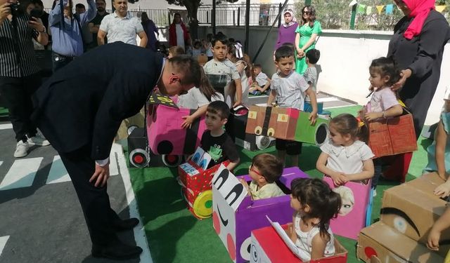 Mut’ta ’Trafik Parkur Oyun Alanı’ açıldı