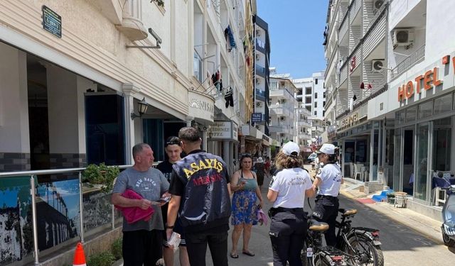 Mersin’de turizm bölgelerinde asayiş denetimi
