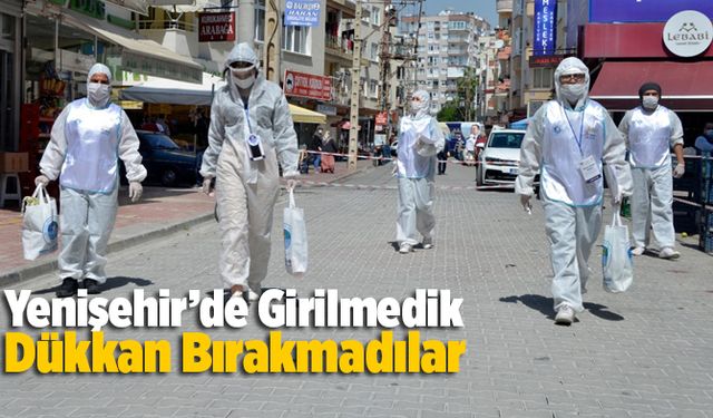 Yenişehir’de Esnafa Hijyen Paketi Dağıtıldı