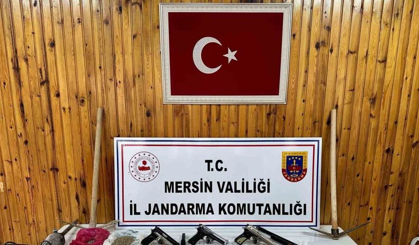 Mersin’de tarihi eser kaçakçılığı operasyonu: 3 gözaltı