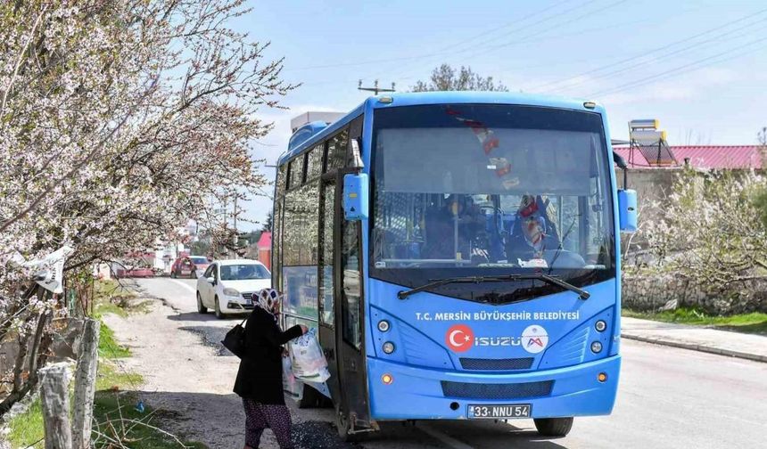 Mersin’de Gülnar ile Köseçobanlı arasında yeni otobüs hattı açıldı