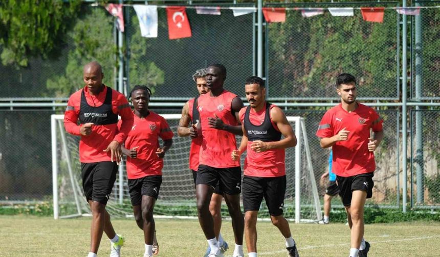 Hatayspor, Sivasspor maçı hazırlıklarını sürdürdü