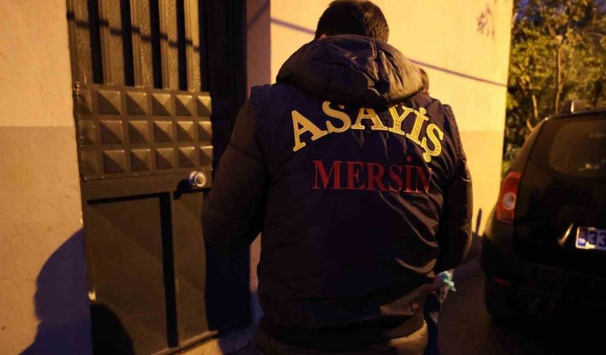 Mersin’de aranan şahıslar operasyonu: 91 hükümlü yakalandı