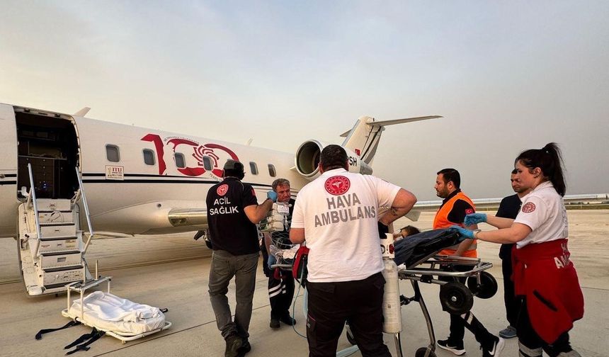 Mersin’den Ankara’ya umut dolu hava nakli gerçekleştirildi